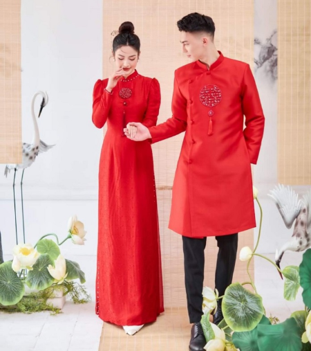 Áo Dài Cưới Đẹp - 8+ Mẫu Xu Hướng 2025 | Áo Dài Trang Võ